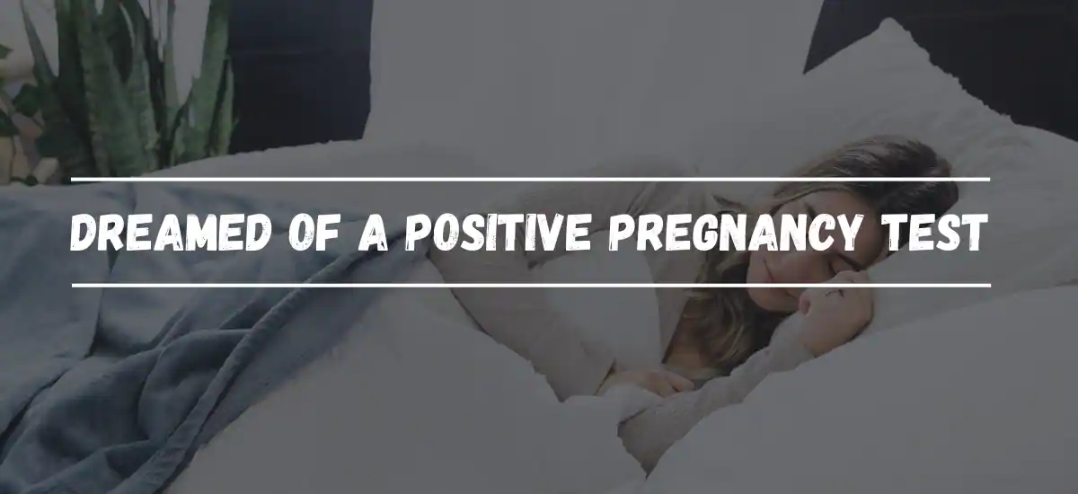 Dreamed of A Positive Pregnancy Test